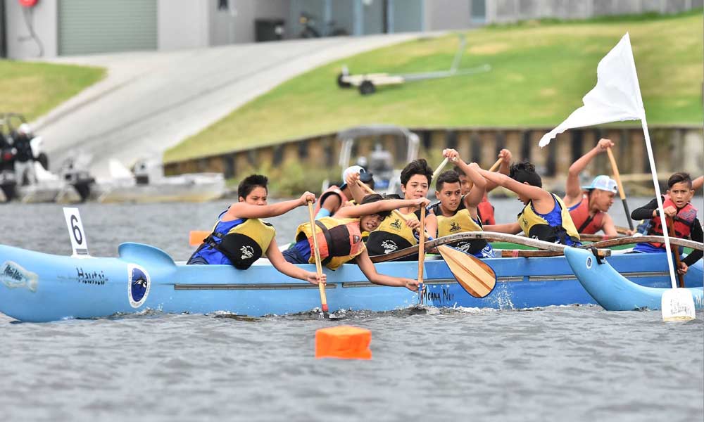 Secondary Schools Waka Ama Canterbury
