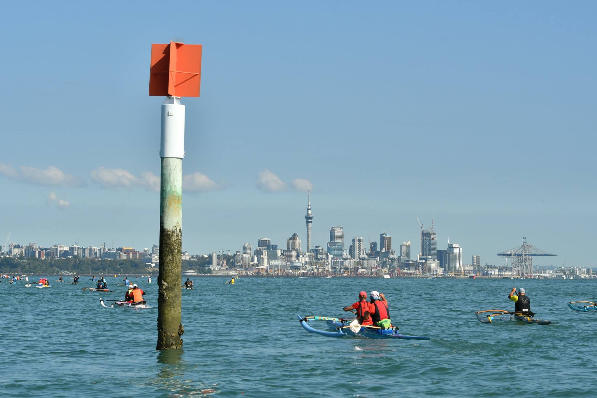 OC2 long distance nationals waka ama race
